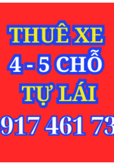 Dịch Vụ Cho Thuê Xe Ô Tô 4 Chỗ, 5 Chỗ Tự Lái Đức Hòa - Garage Ô Tô Sơn Dương